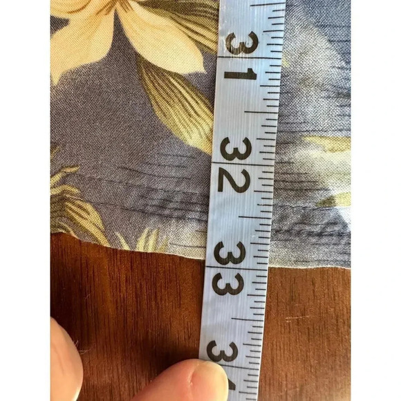 The Foundry Supply Co. American Flag Hawaiian Casual Button Shirt Men XLT Preppy - Picture 7 of 11